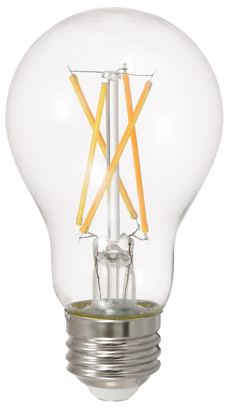 Sylvania 40687 Natural LED Bulb, 120 V, 800 Lumens, 8 W, A19 Lamp, 60 W Equivalent, E26 Lamp Base, Dimmable