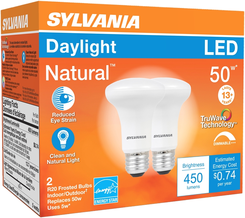 BULB LED R20 FLOOD DAYLIGHT 5W