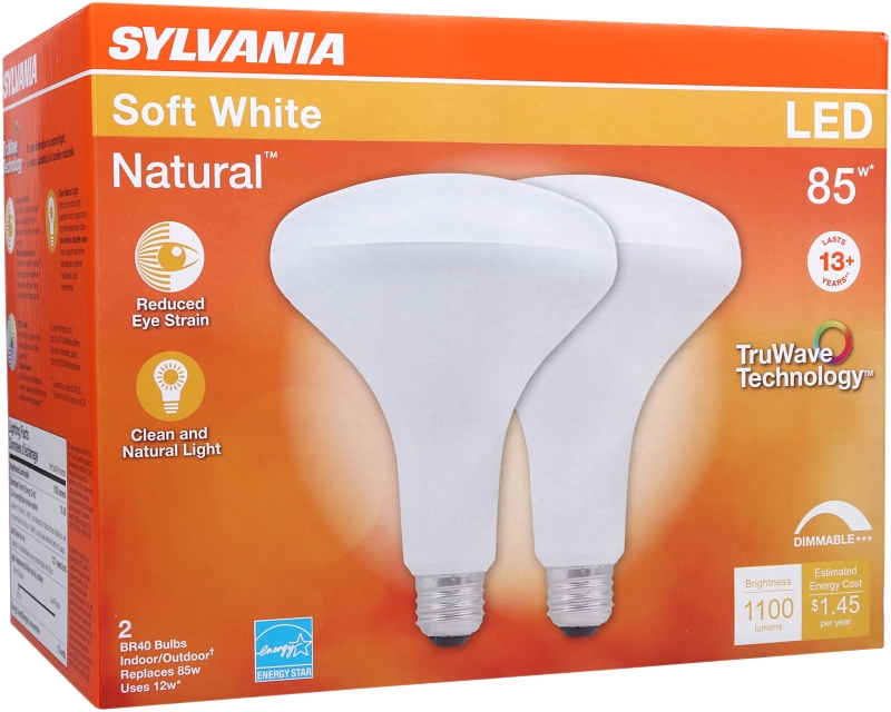 BULB LED BR40 FLOOD SFTWHT 12W