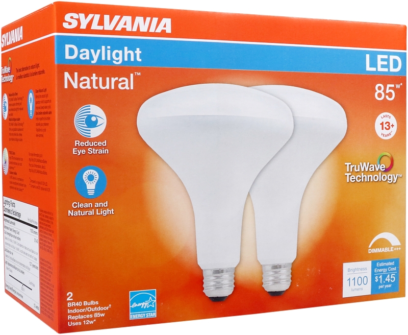 BULB LED BR40 FLOOD DAYLT 12W