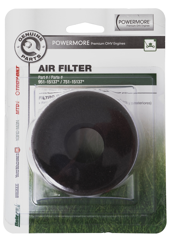 MTD Genuine Parts 490-200-M074 Air Filter, Foam Filter Media, For: 2018 and After Walk-Behind Mower