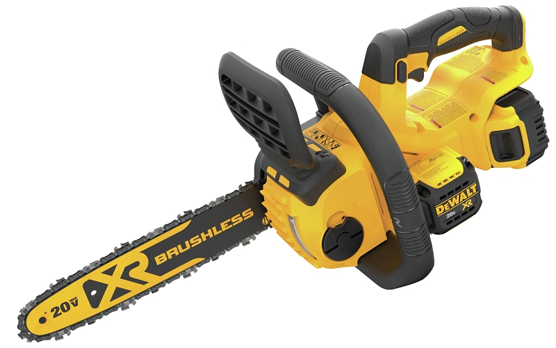 DeWALT DCCS620P1 Cordless Chainsaw Kit, 5 Ah, 20 V Battery, Lithium-Ion Battery, 12 in L Bar/Chain, Tool-Free Chain
