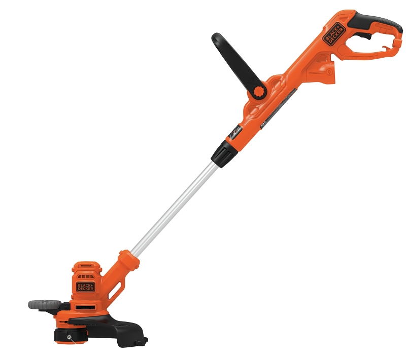 Black+Decker BESTA510 Electric String Trimmer/Edger, 6.5 A, 0.065 in Dia Line, 18 in L Shaft