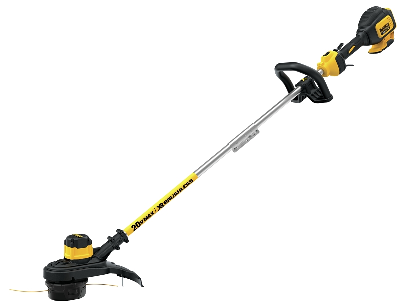 DeWALT 20V MAX DCST922B Folding String Trimmer, 14 in Cutting Swath, Black/Yellow
