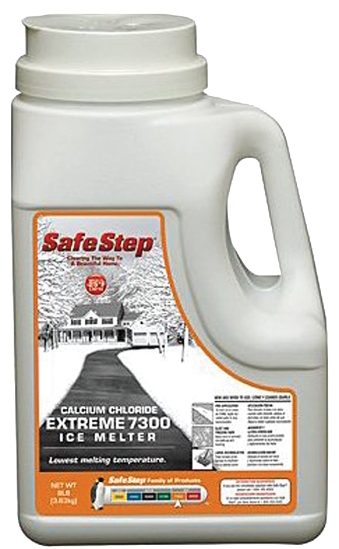 Safe Step Extreme 7300 50808 Ice Melter, Pellet, White, 8 lb Jug