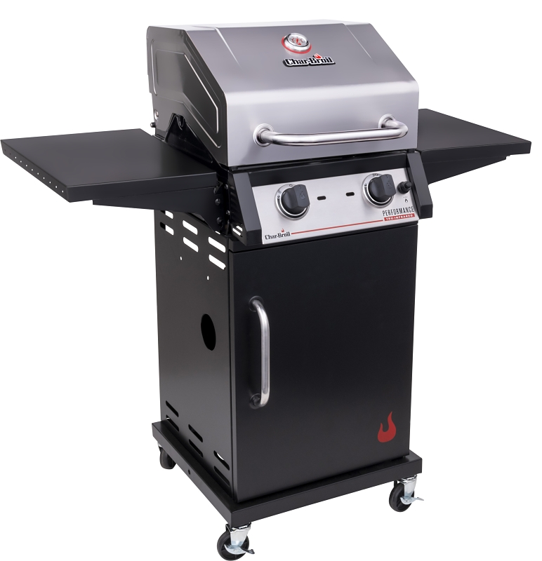 Char-Broil 463655021 Gas Grill, Liquid Propane, 1 ft 5-1/2 in W Cooking Surface, 1 ft 5-3/32 in D Cooking Surface