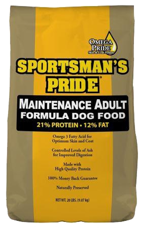 Sportsman's Pride 10110 Dog Food, All Breed, Chicken Flavor, 50 lb Bag