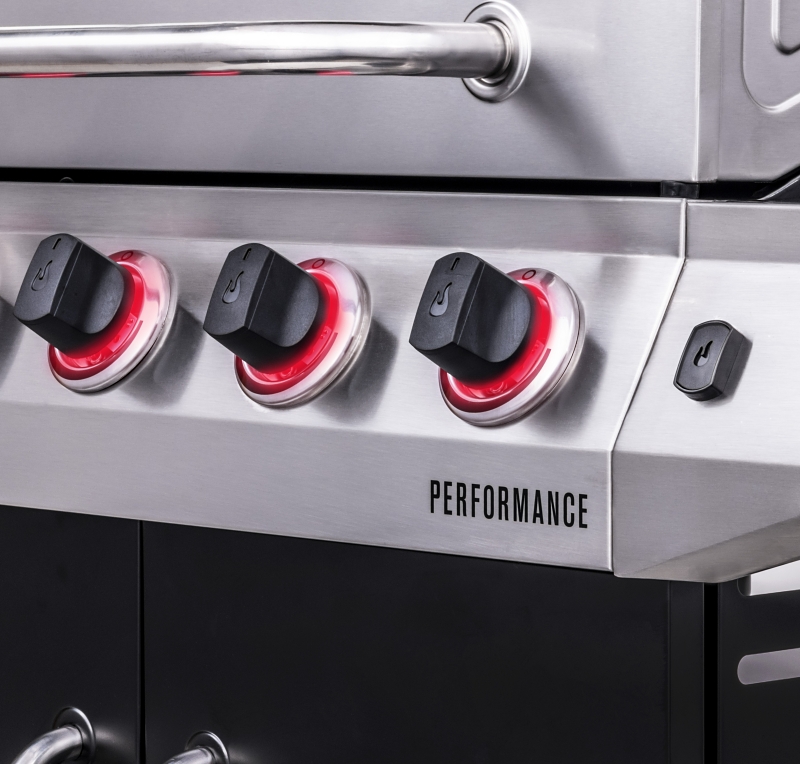 Char-Broil 463458021 Gas Grill with Chef's Tray, Liquid Propane, 2 ft 4 in W Cooking Surface, Steel