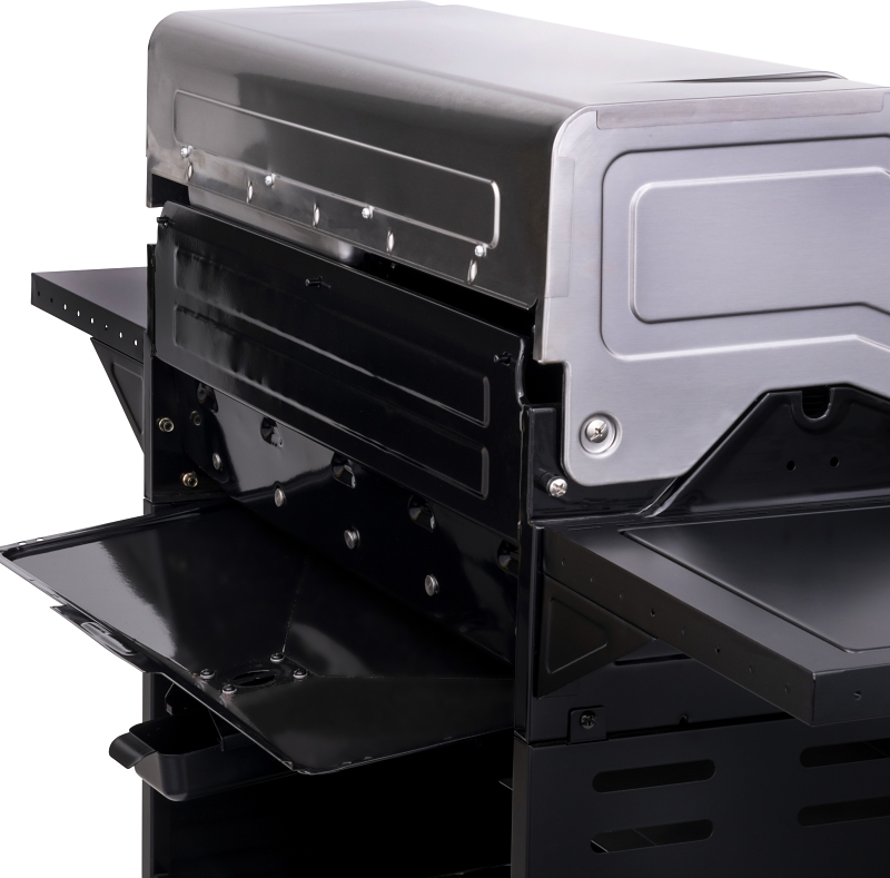 Char-Broil 463458021 Gas Grill with Chef's Tray, Liquid Propane, 2 ft 4 in W Cooking Surface, Steel