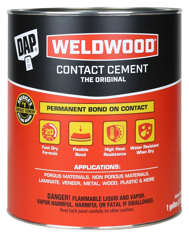 DAP Weldwood 00107 Original Contact Cement, 3 Fl Oz - Contact Cement