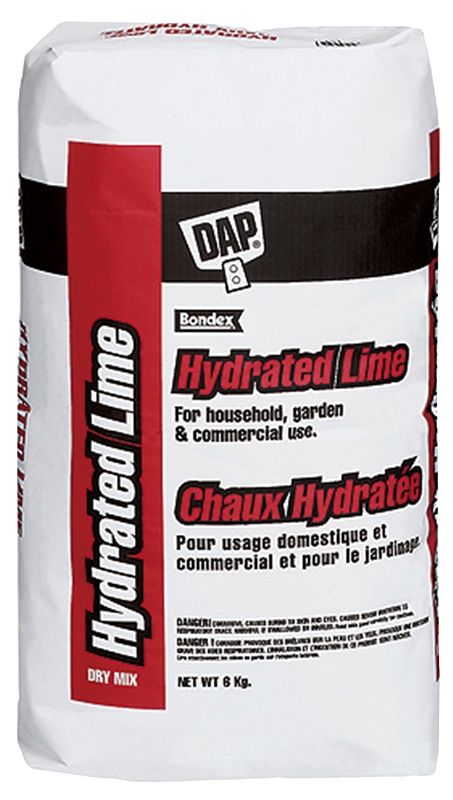 DAP 60010 Hydrated Lime, Powder, White, 6 kg