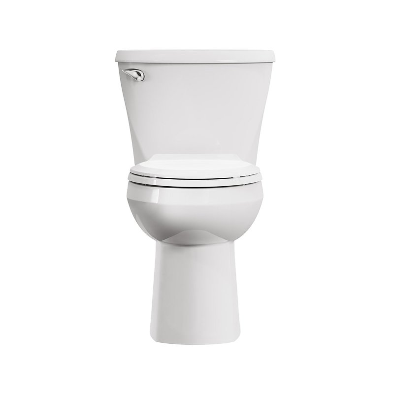 American Standard 736AA101.020 Complete Toilet, Elongated Bowl, 1.28 gpf Flush, 12 in Rough-In, 16-1/2 in H Rim, White