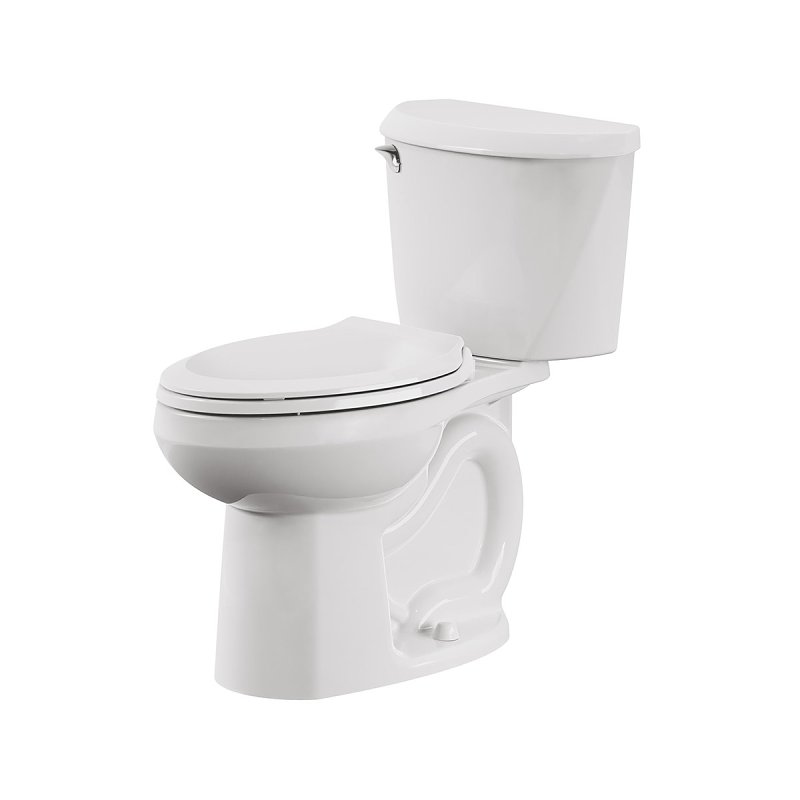 American Standard 736AA101.020 Complete Toilet, Elongated Bowl, 1.28 gpf Flush, 12 in Rough-In, 16-1/2 in H Rim, White