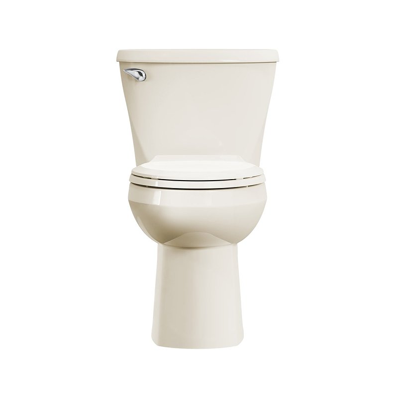 American Standard 736AA101.021 Complete Toilet, Elongated Bowl, 1.28 gpf Flush, 12 in Rough-In, 16-1/2 in H Rim, Bone, ADA Compliant