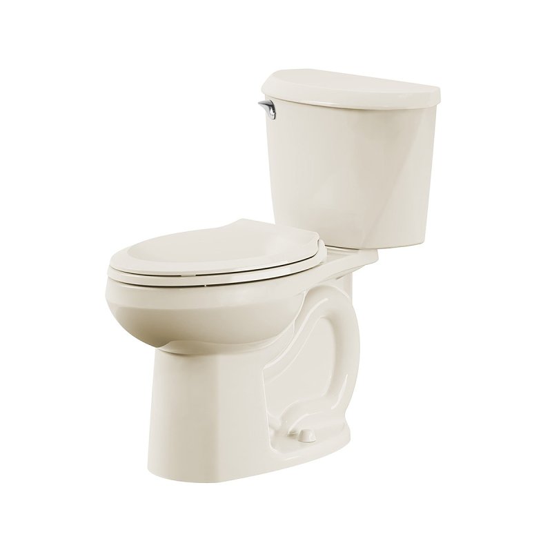 American Standard 736AA101.021 Complete Toilet, Elongated Bowl, 1.28 gpf Flush, 12 in Rough-In, 16-1/2 in H Rim, Bone, ADA Compliant
