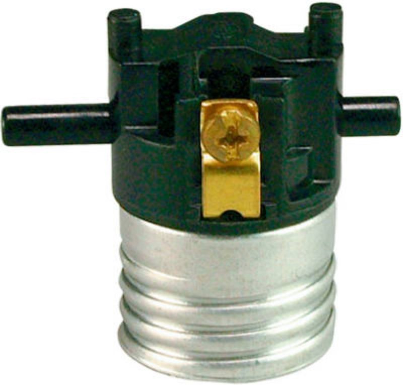 Pass & Seymour 7080MCC10 Lamp Holder, 2 in W x 2-1/2 in H Dimensions, 250 V, 250 W, Metal Housing Material