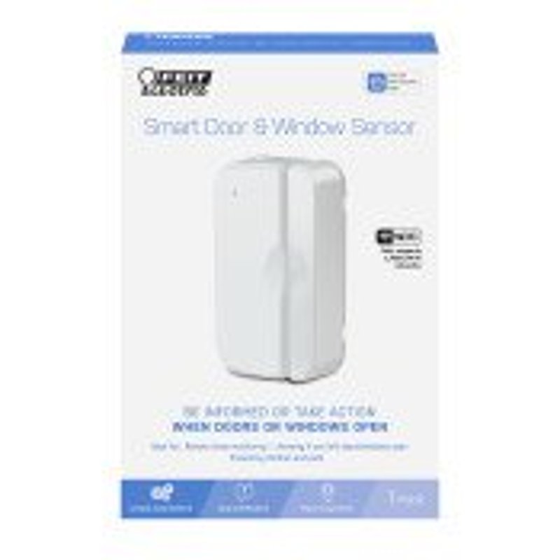 Feit Electric MOT/DOOR/WIFI/BAT Smart Wi-Fi Door Window Sensor, Surface Mounting, White