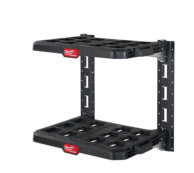 RACKING KIT 2-SHELF BLACK 20IN