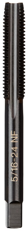 Milwaukee 49-57-5144 Straight Flute Plug Tap, 5/16-24 Thread, Fine Thread, HCS