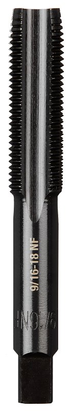 Milwaukee 49-57-5168 Straight Flute Plug Tap, 9/16-18 Thread, Fine Thread, HCS