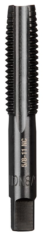Milwaukee 49-57-5169 Straight Flute Plug Tap, 5/8-11 Thread, Coarse Thread, HCS