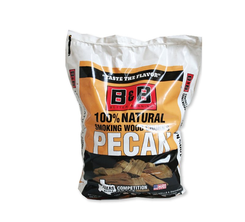 B & B Charcoal 00131 Smoking Chunk, Pecan, Wood, 549 cu-in