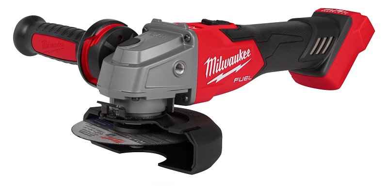 Milwaukee M18 FUEL 2881-20 Grinder Slide Switch, Tool Only, 18 V, 5/8-11 Spindle, 5 in Dia Wheel, 8500 rpm Speed