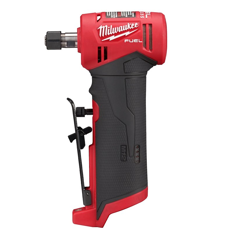 Milwaukee M12 FUEL 2485-20 Right Angle Die Grinder, Tool Only, 12 V, 2 Ah, 24,500 rpm Speed, Includes: (2) Wrenches