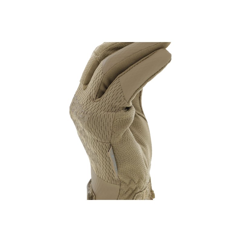 Mechanix Wear MSD-72-009 Tactical Glove, M, 8 in L, Straight Thumb, Hook and Loop Cuff, Suede Leather, Coyote