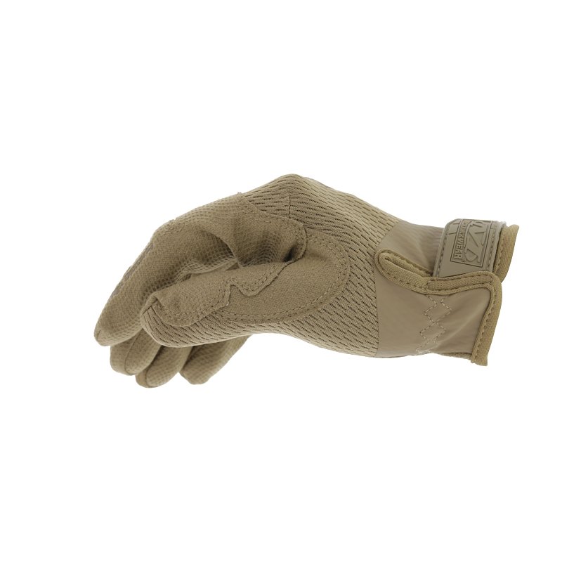 Mechanix Wear MSD-72-009 Tactical Glove, M, 8 in L, Straight Thumb, Hook and Loop Cuff, Suede Leather, Coyote