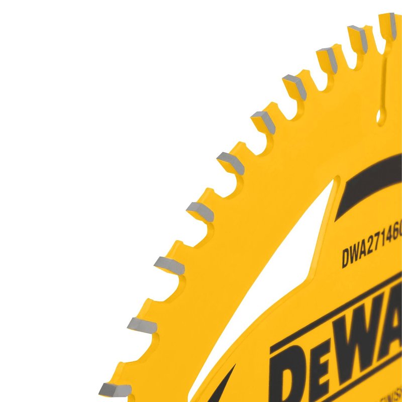 DEWALT DWA171460B10 Circular Saw Blade, 7-1/4 in Dia, 5/8 in Arbor, 60-Teeth, Applicable Materials: Wood