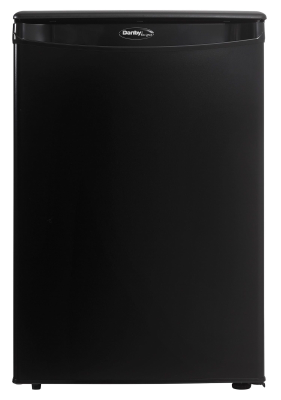 Danby Designer Series DAR026A1BDD Compact Refrigerator, 2.6 cu-ft Overall, Black