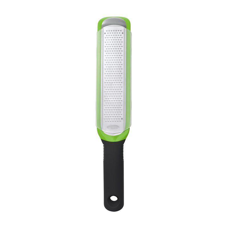 Good Grips 11215400 Etched Zester, Plastic/Stainless Steel, Bright Green