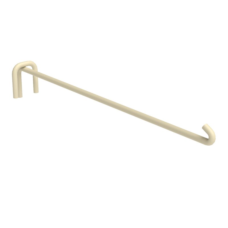 Lozier HD16 PLT Hook Divider, 3/8 in, Platinum