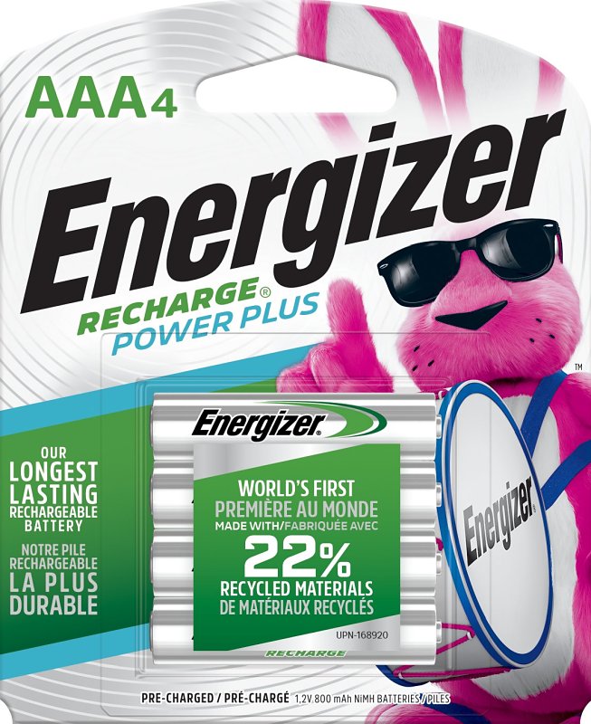 BATTERY RECHRG NIMH AAA 1.2V