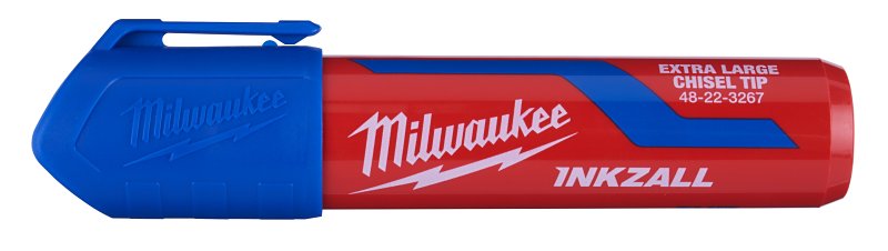 Milwaukee INKZALL Series 48223267 Marker, 14.5 mm Tip, Blue
