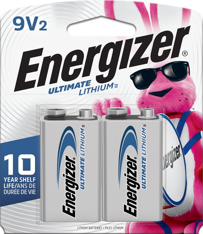 BATTERY ADVANCED LITHIUM 9VOLT