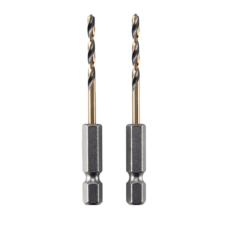 DEWALT DWA5007 Drill Bit, 7/64 in Dia, 2-5/8 in OAL, Heavy-Duty, 1/4 in Dia Shank, Hex Shank