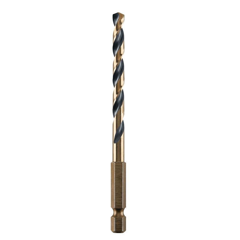 DEWALT DWA5012 Drill Bit, 3/16 in Dia, 3.58 in OAL, 1/4 in Dia Shank, Hex Shank