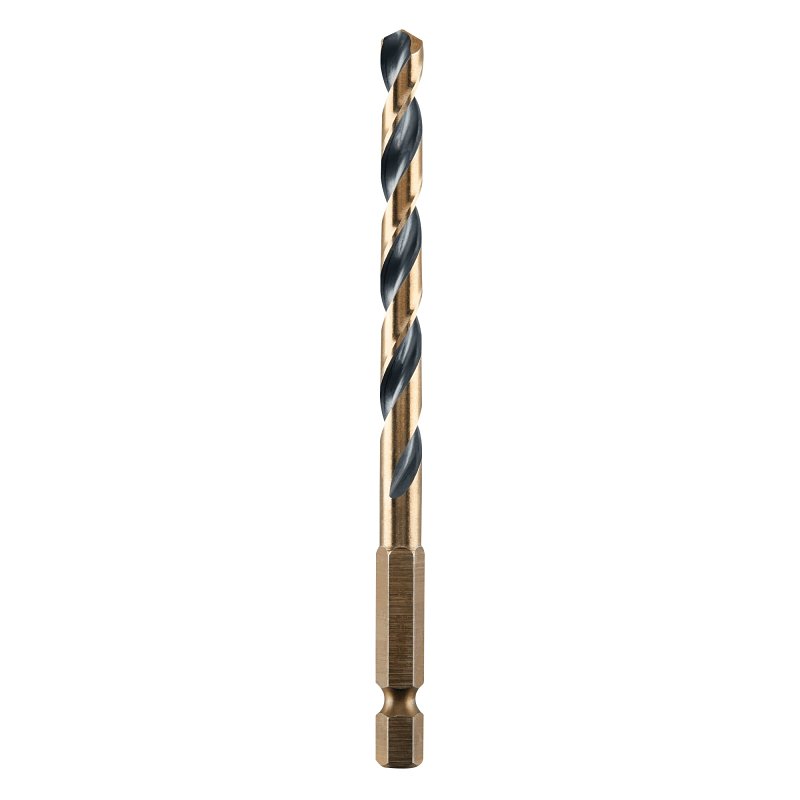 DEWALT DWA5016 Drill Bit, 1/4 in Dia, 4-1/8 in OAL, Heavy-Duty, 1/4 in Dia Shank, Hex Shank