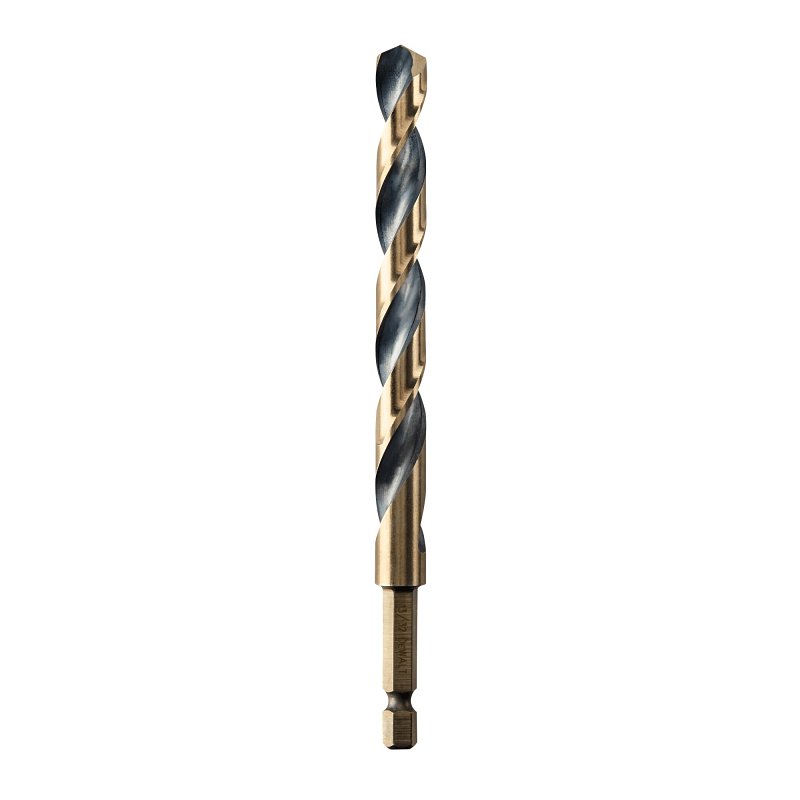 DEWALT DWA5026 Drill Bit, 13/32 in Dia, 5-3/8 in OAL, 1/4 in Dia Shank, Hex Shank