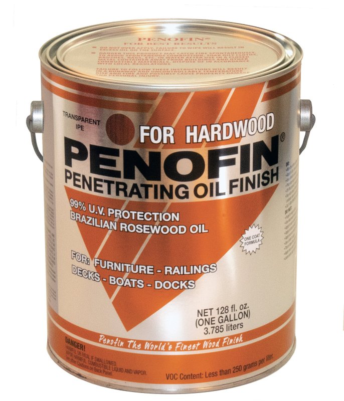 Penofin F3XHIGA Hardwood Stain, Clear, Liquid, 1 gal