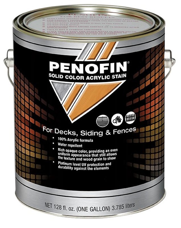 Penofin F1SBNGA Solid Color Stain, Flat, Neutral Base, Liquid, 1 gal