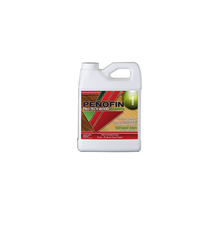 Penofin Pro-Tech FTECHGA Wood Stripper, Light Yellow, Liquid, 1 gal