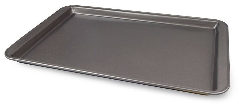 Ecolution BakeIns Series EIGY-7043 Non-Stick Large Cookie Sheet, 17-1/4 in L, 11-1/8 in W, Carbon Steel