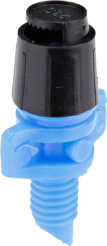 Raindrip 090JET010B Stream Micro Sprayer, 1/4 in Connection, Quarter-Circle, 11.9 gph, Part-Circle