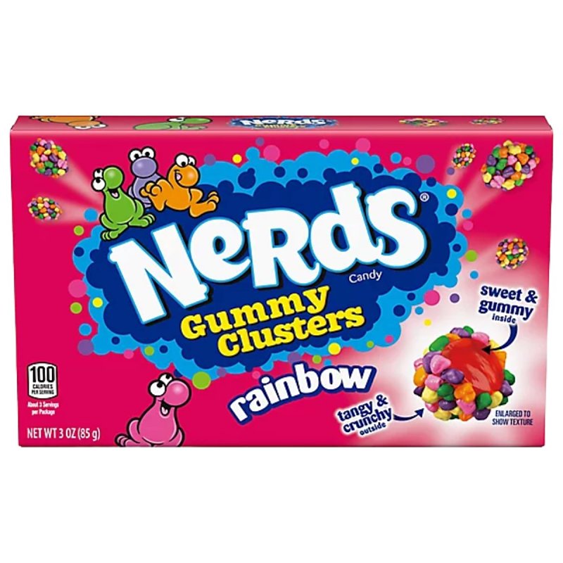 NeRdS 725423 Gummy Cluster, 3 oz Box