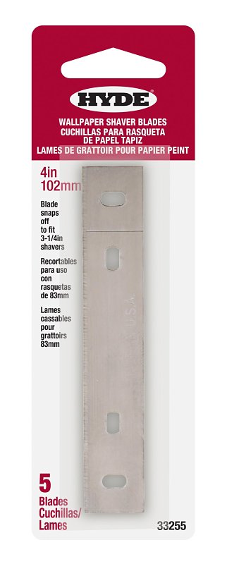 Hyde 33255 Blade, Universal, Silver, 4 in
