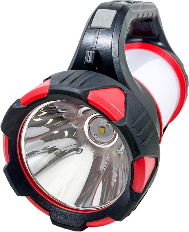Dorcy 41-3081 USB Lantern, Lithium-Ion Battery, Black/Red