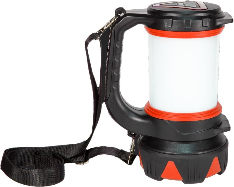 Dorcy 41-3081 USB Lantern, Lithium-Ion Battery, Black/Red